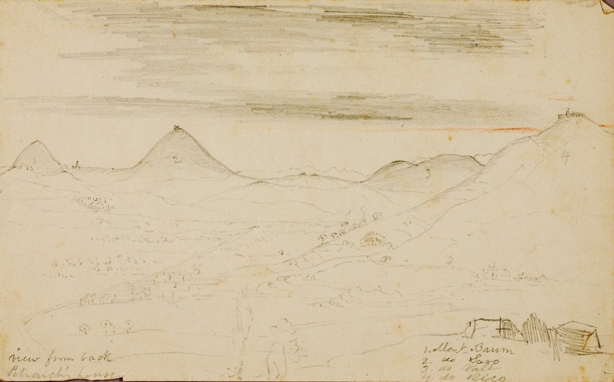 View from Back of Petrarch
