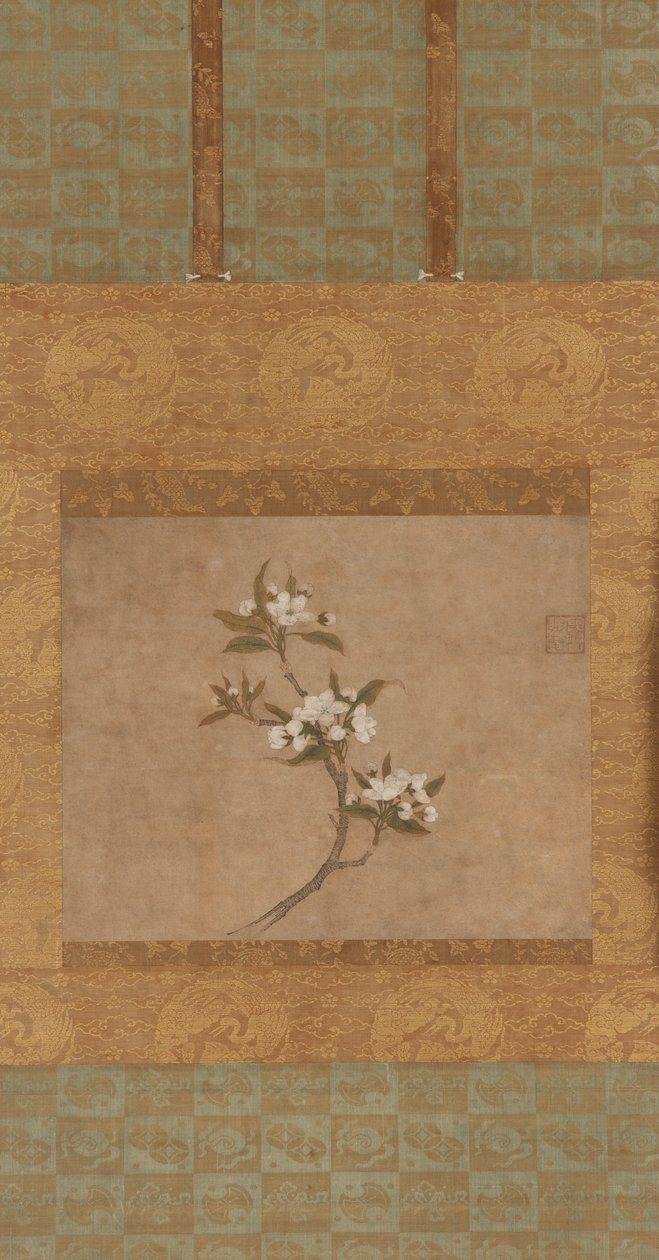 A branch of pear blossoms by Ming Dynasty Chinese School