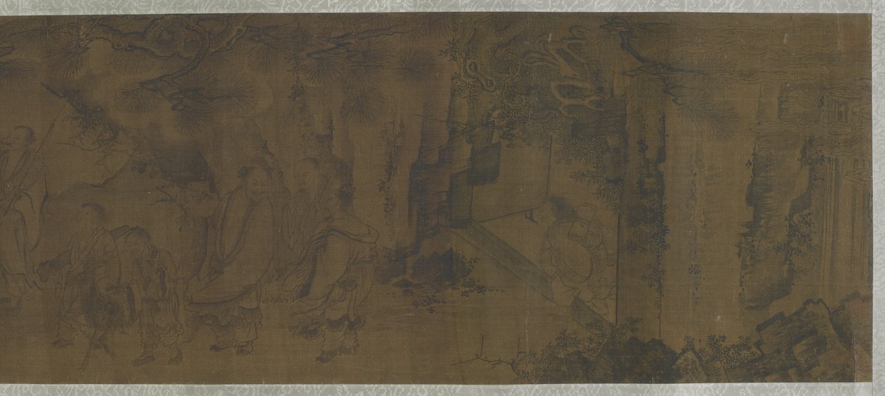 Daoist Immortals in the Mountains by Ming Dynasty Chinese School