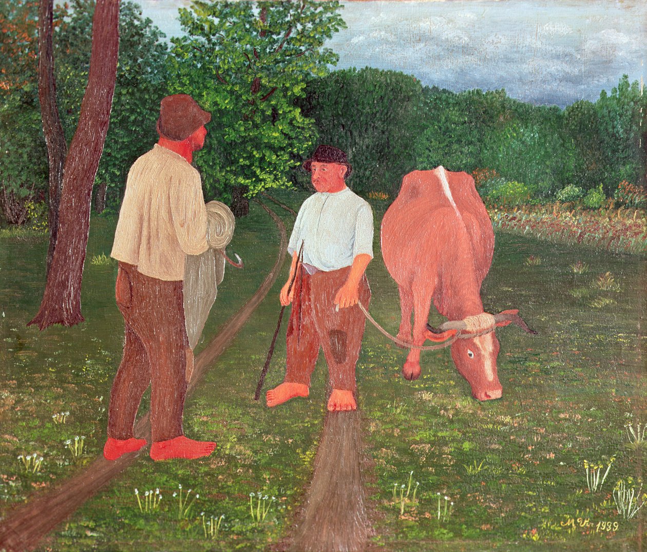 Agricultural Workers by Mirko Virius: Buy fine art prints