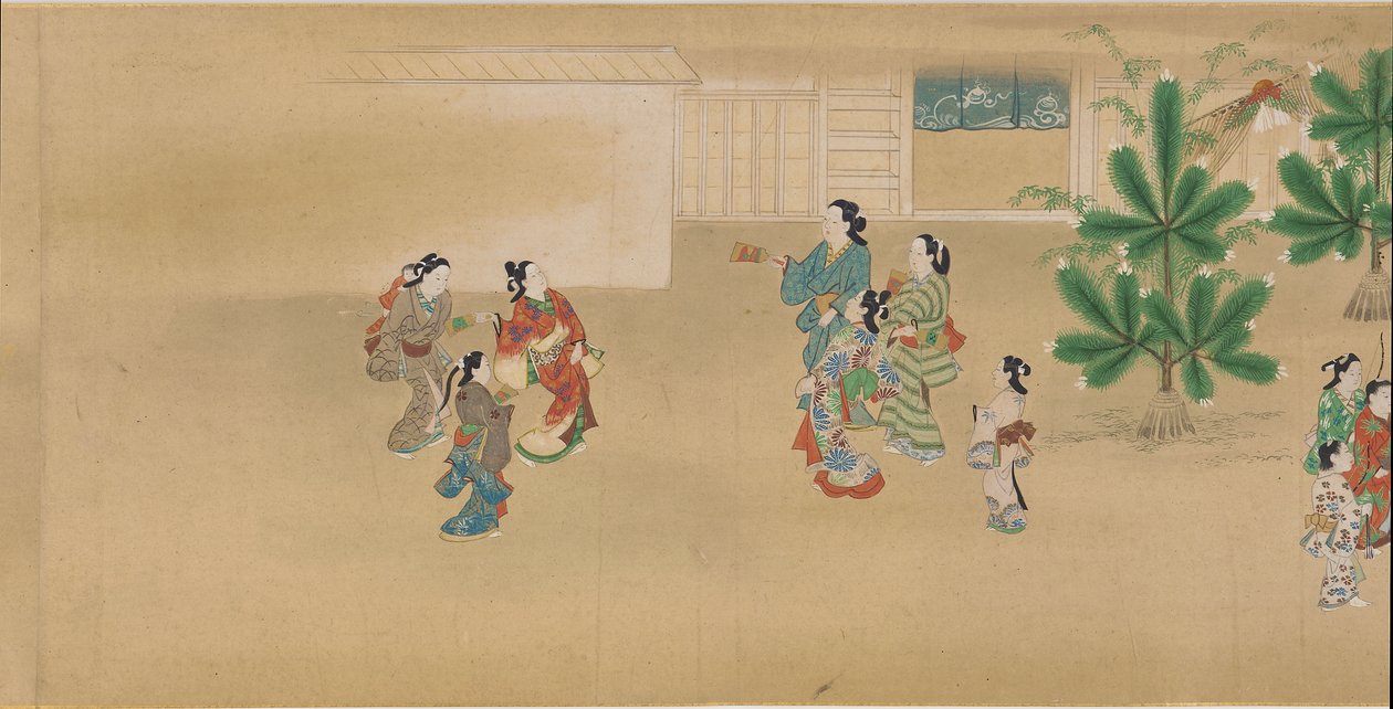 Festivals of the Twelve Months by Miyagawa Chōshun