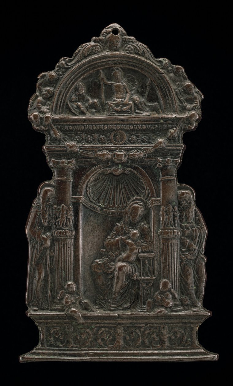 Madonna and Child Enthroned with Saint Anthony Abbot and Saint Jerome