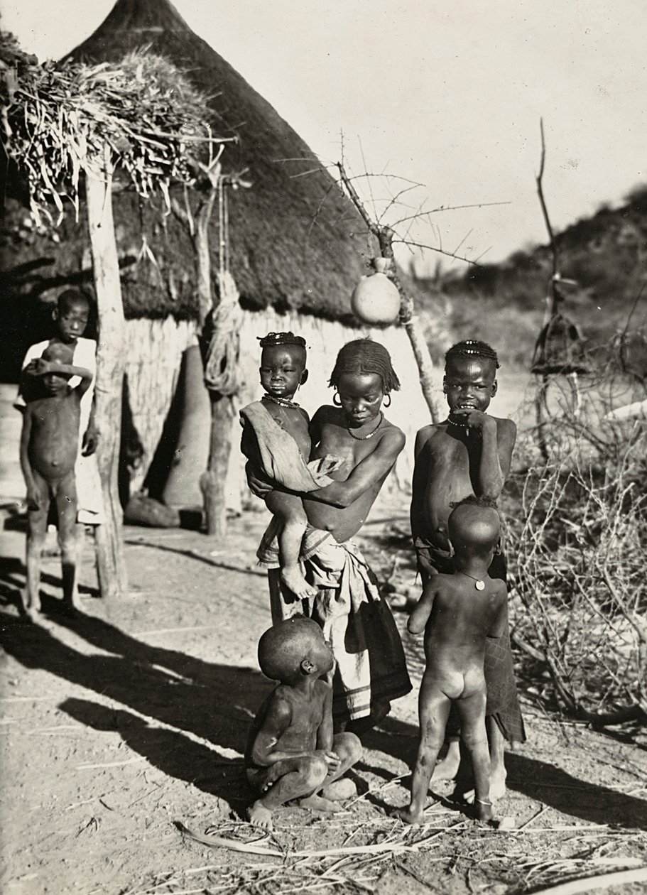 Building an Empire in the Fascist age: a group of boys from the Tacruri tribe by Modestino Baldinetti