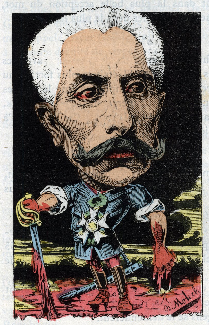 Portrait of Gaston Alexandre Auguste De Galliffet, French General by Moloch