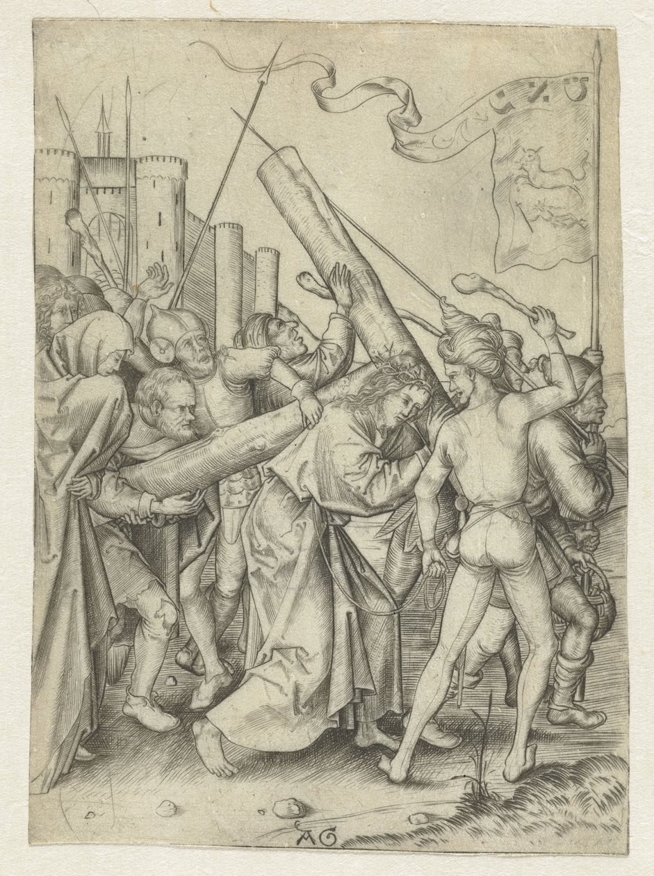Carrying of the Cross (series: Passion Story) by Monogrammist AG