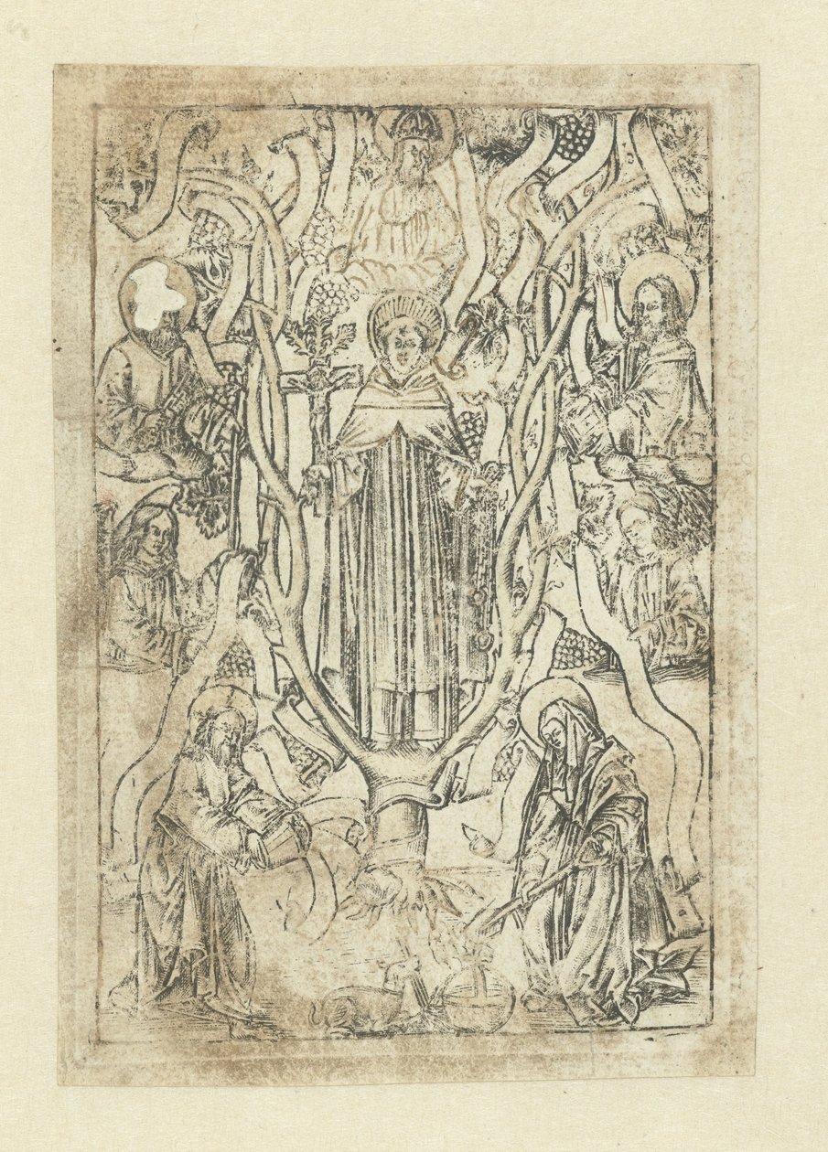 Saint Dominic by Monogrammist S