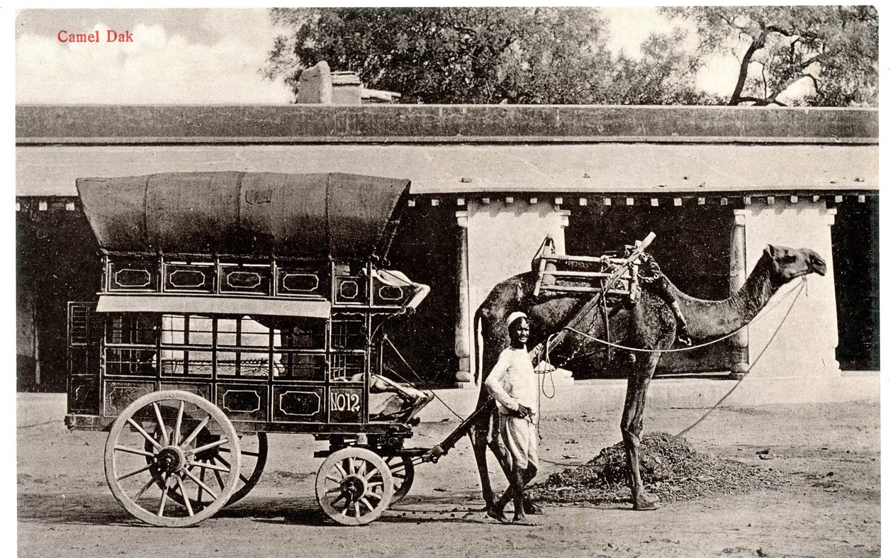 Camel Dak, c.1911-12 by Moorli Dhur and Sons