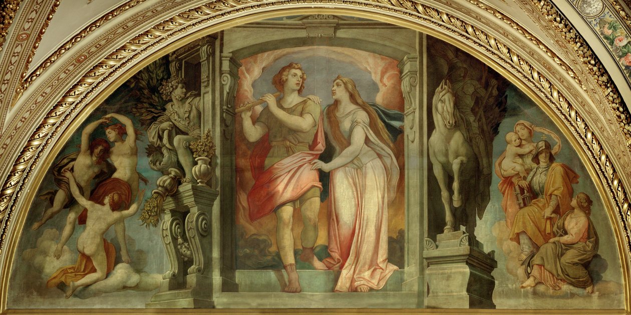 Lunette in the Foyer of the Vienna State Opera by Moritz Ludwig von Schwind