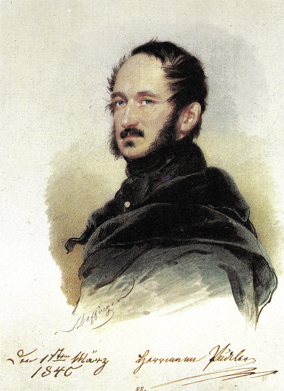 Hermann Pückler-Muskau by Moritz Michael Daffinger
