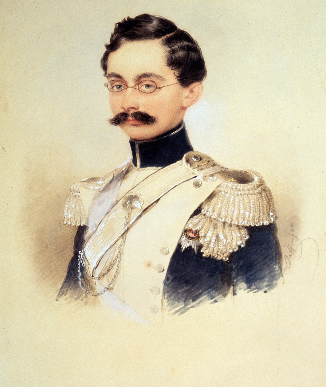 Portrait of Adolphe I, Duke of Nassau, Grand Duke of Luxembourg by Moritz Michael Daffinger