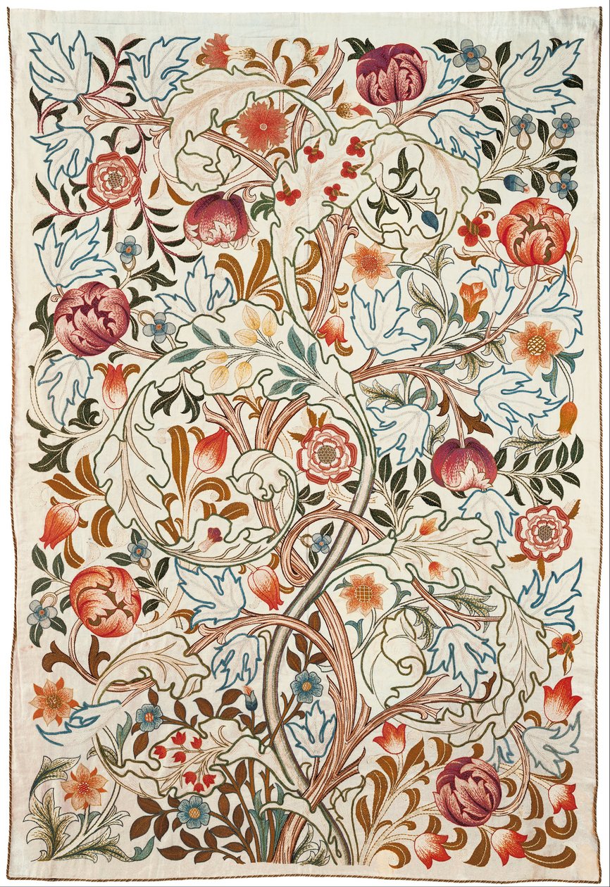 Acanthus Portière by Morris and Company