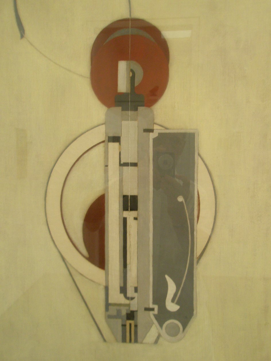 Painting VIII (Mechanical Abstraction) by Morton Livingston Schamberg