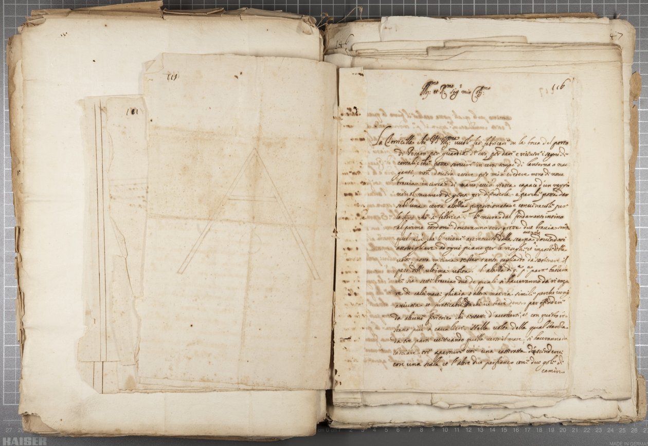 Portfolio of Drawings by Mutio Oddi of Urbino and Others, p116 by Muzio Oddi