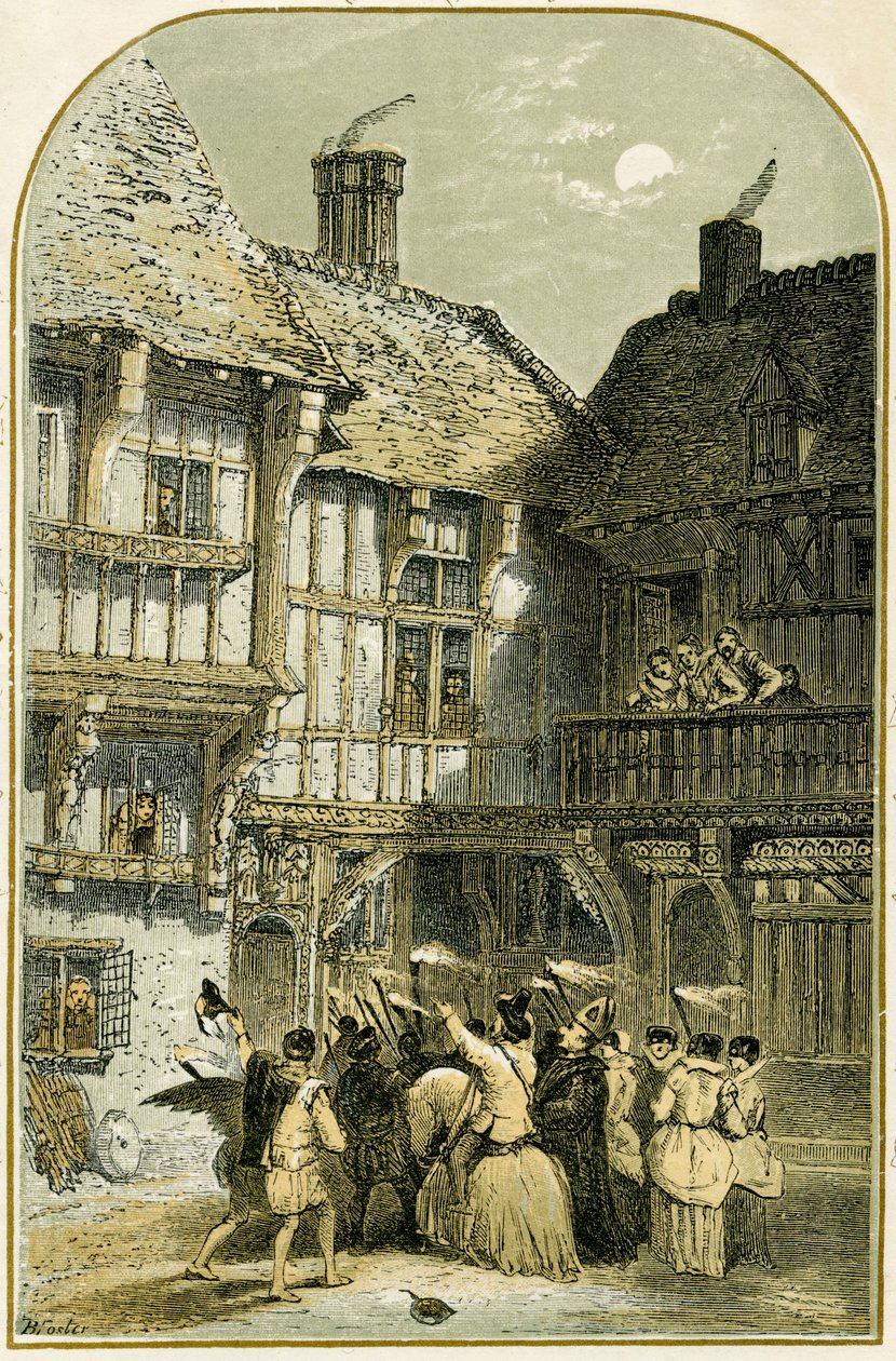 Mummers Play/Mumming by Myles Birket Foster
