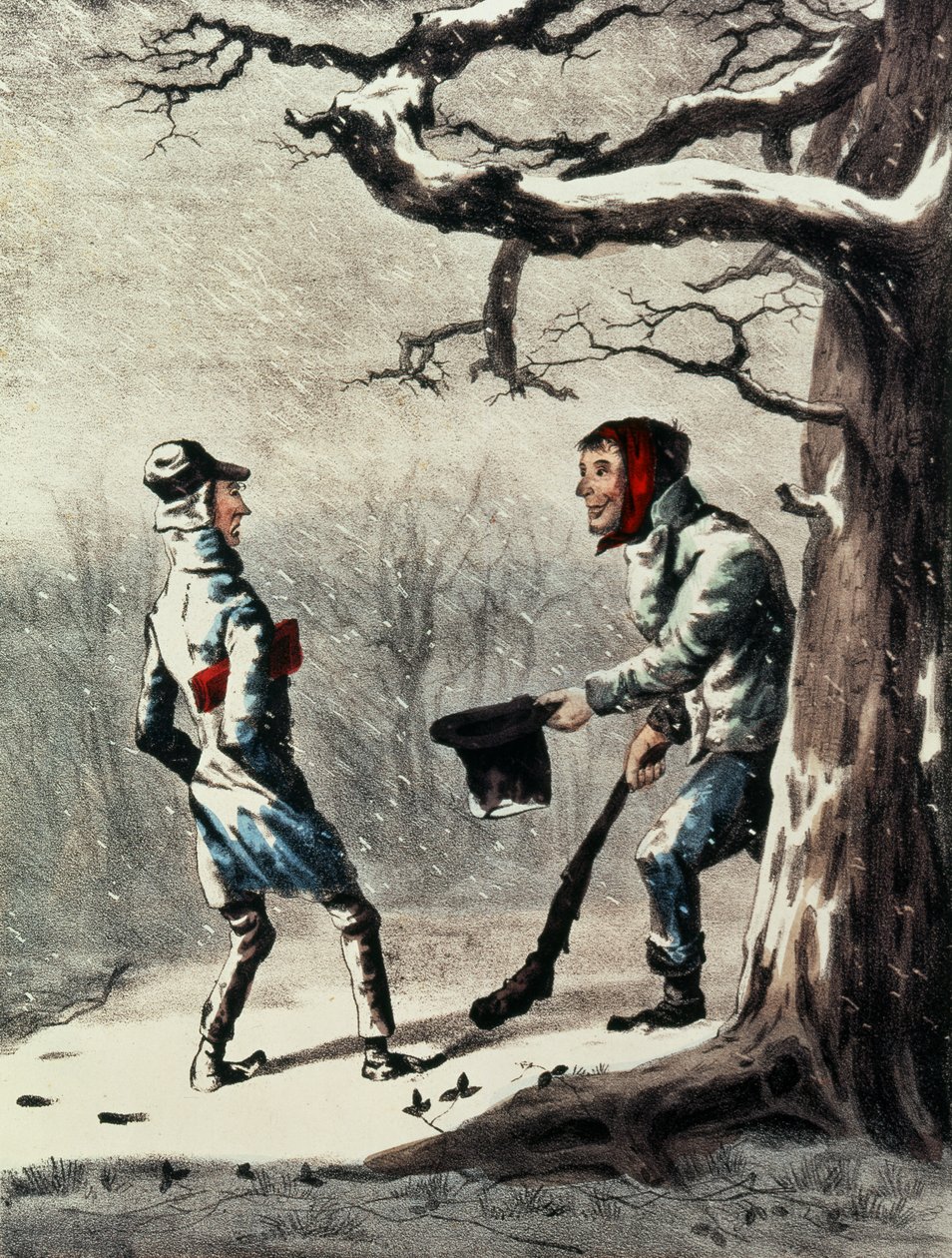 Happy New Year by N. and Ives, J.M. Currier