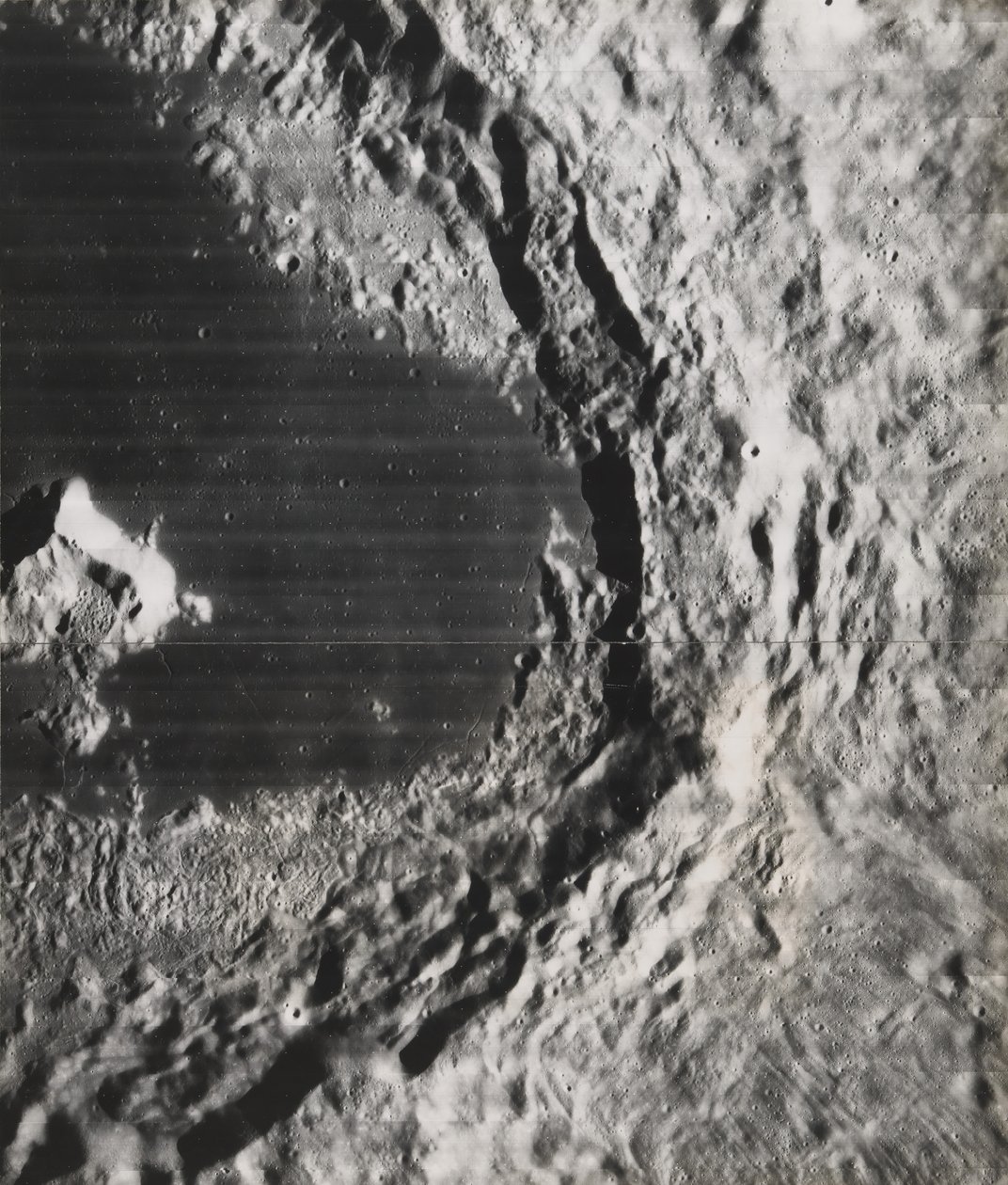 Far Side of the Moon at Apolune by NASA Images
