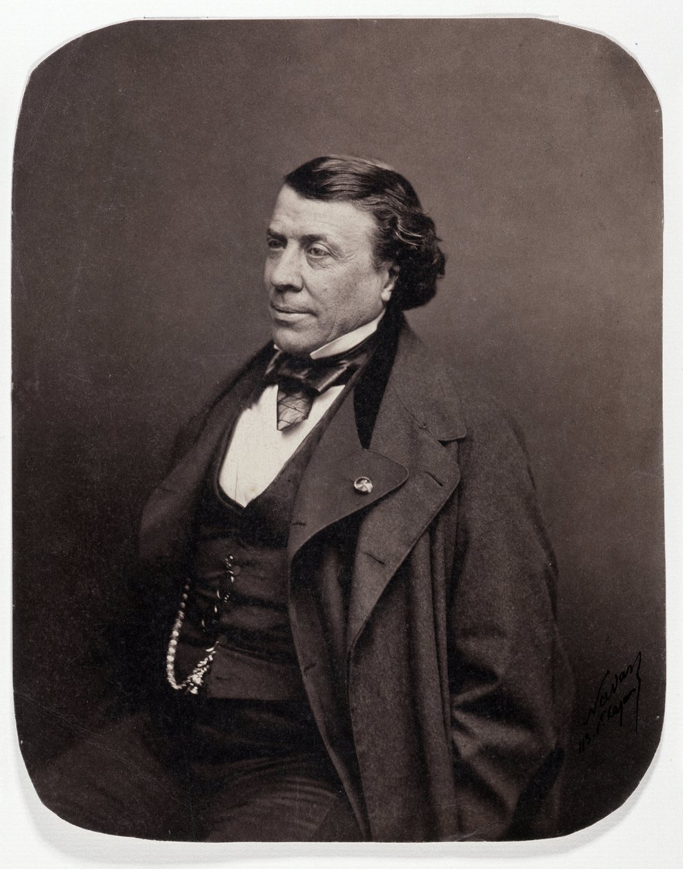 Portrait of the French surgeon Philippe Ricord (1800-1889)
