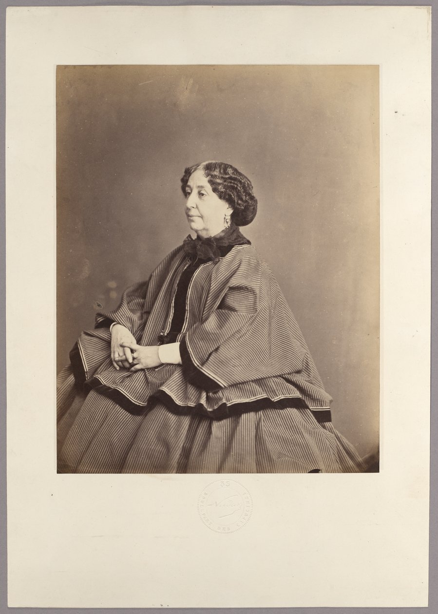 The Writer George Sand by Nadar