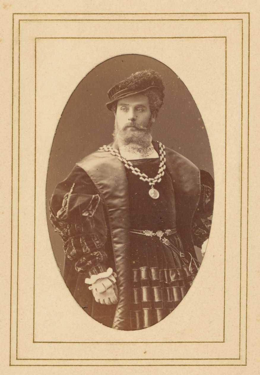 Worms (French actor) by Nadar [Gaspard Félix Tournachon]