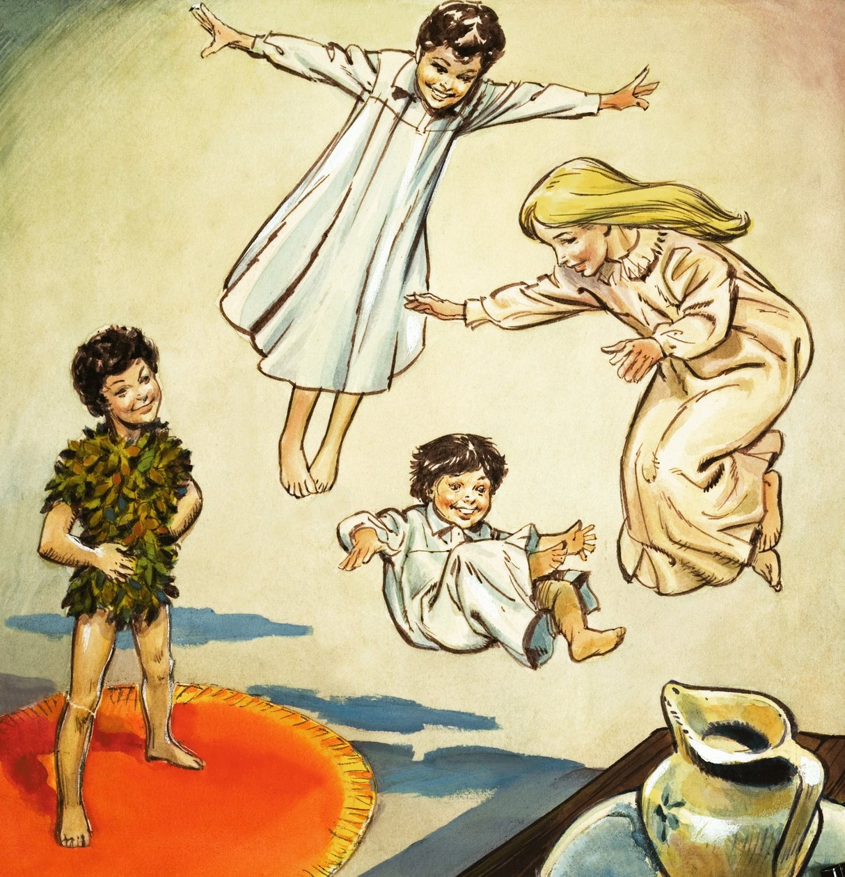 Peter Pan and Wendy by Nadir Quinto
