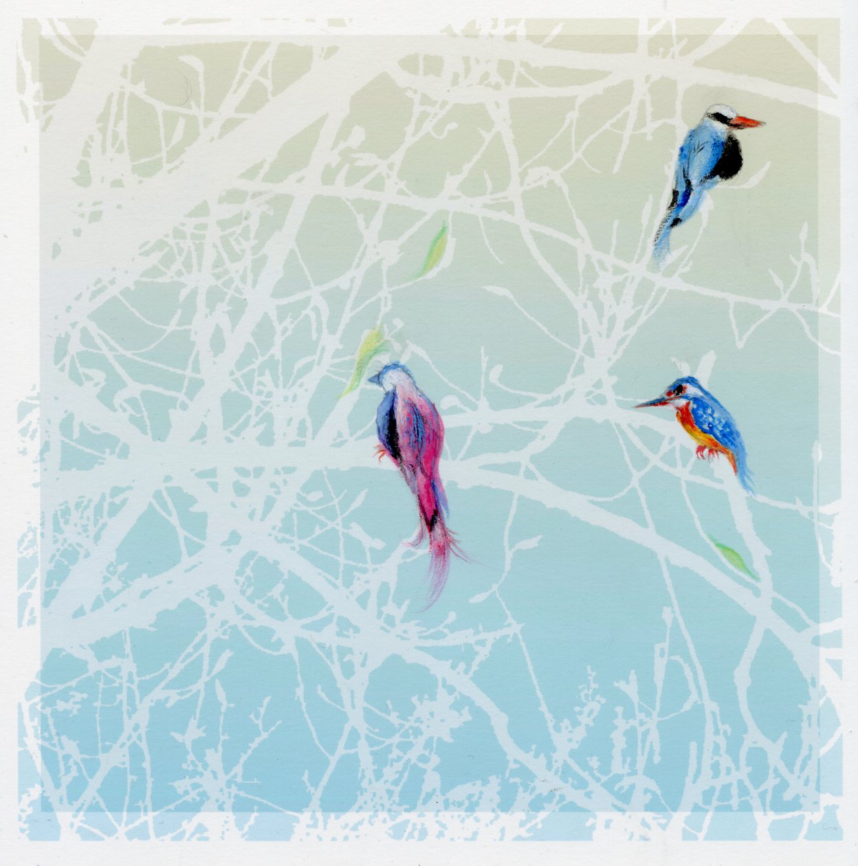 Three Little Birds by Nancy Moniz Charalambous
