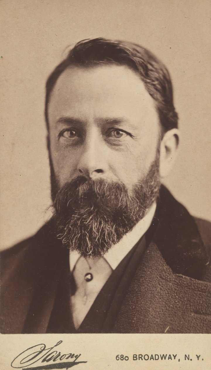 Albert Bierstadt by Napoleon Sarony