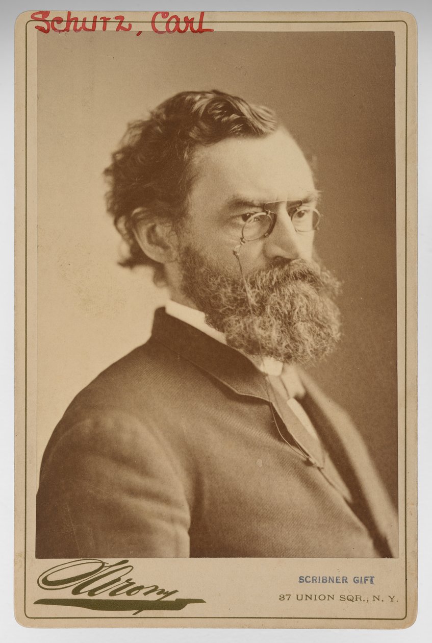 Carl Schurz by Napoleon Sarony