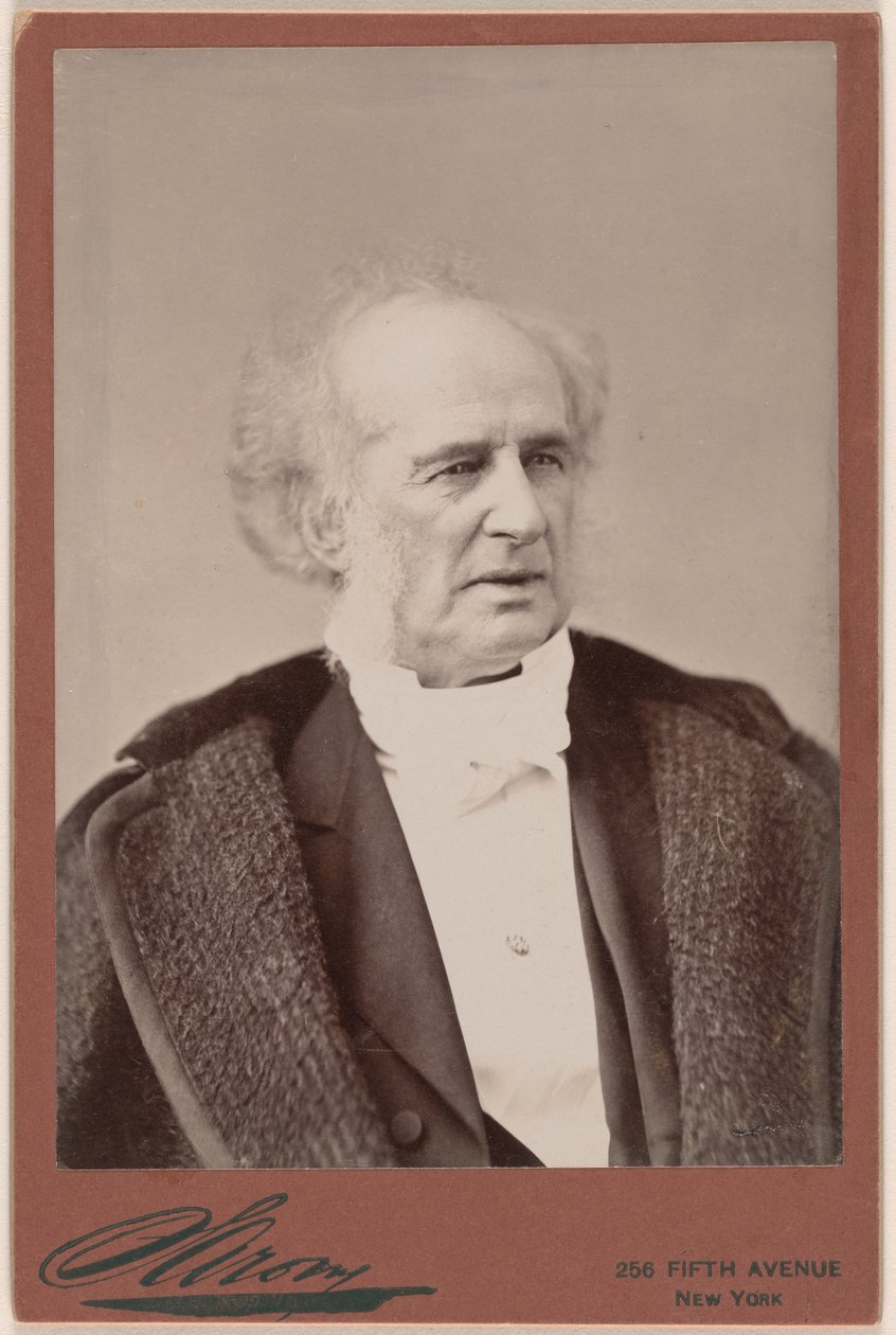 Cornelius Vanderbilt by Napoleon Sarony