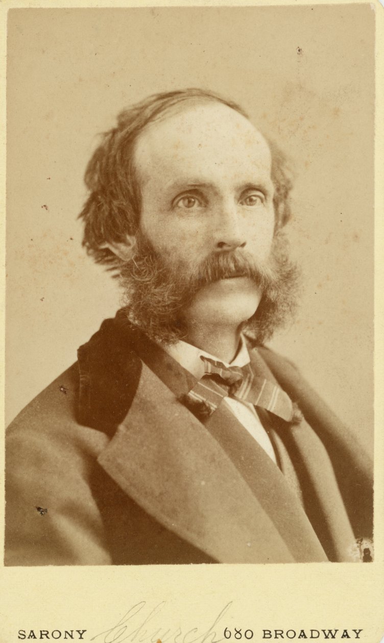 Frederick Edwin Church by Napoleon Sarony