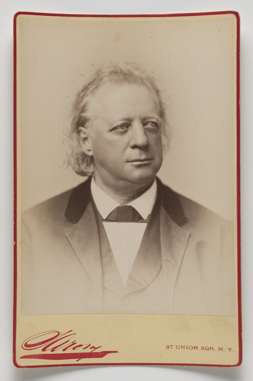 Henry Ward Beecher by Napoleon Sarony