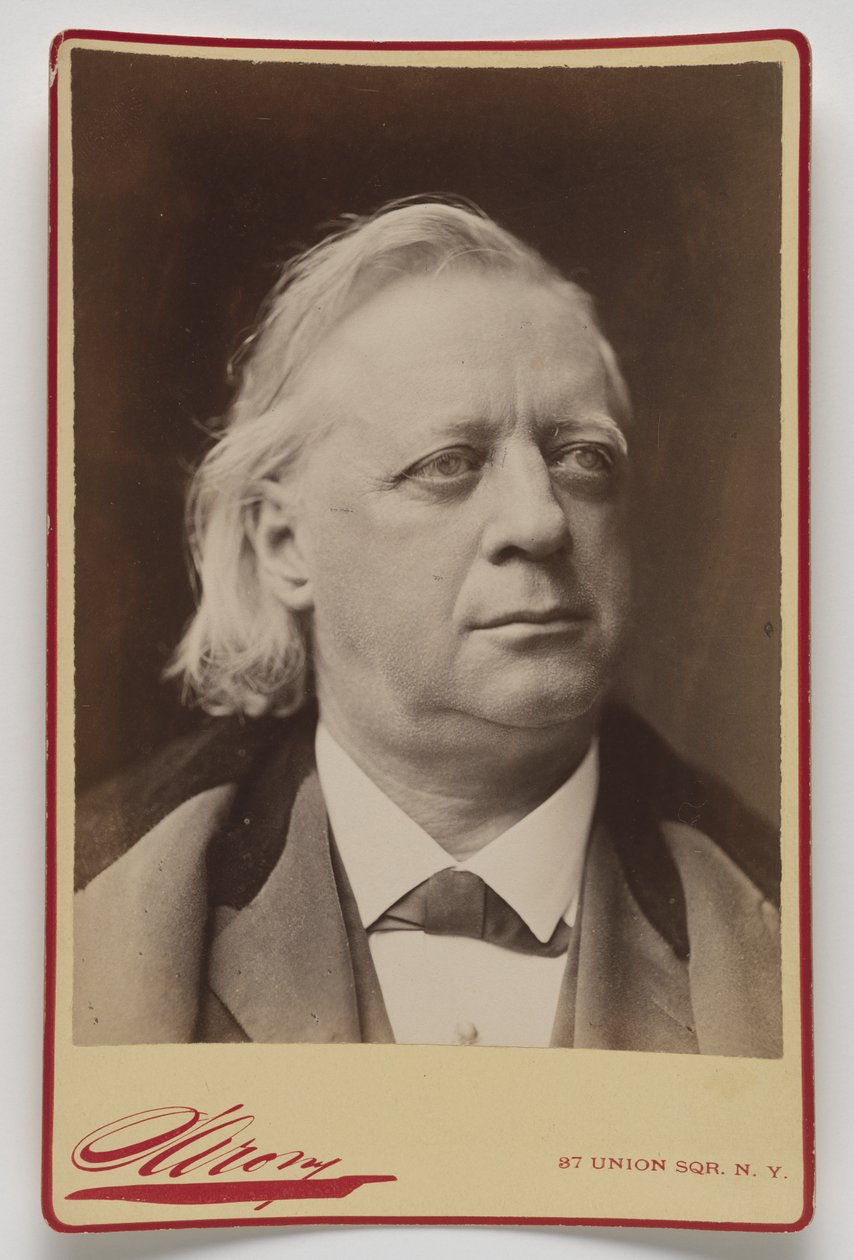 Henry Ward Beecher by Napoleon Sarony