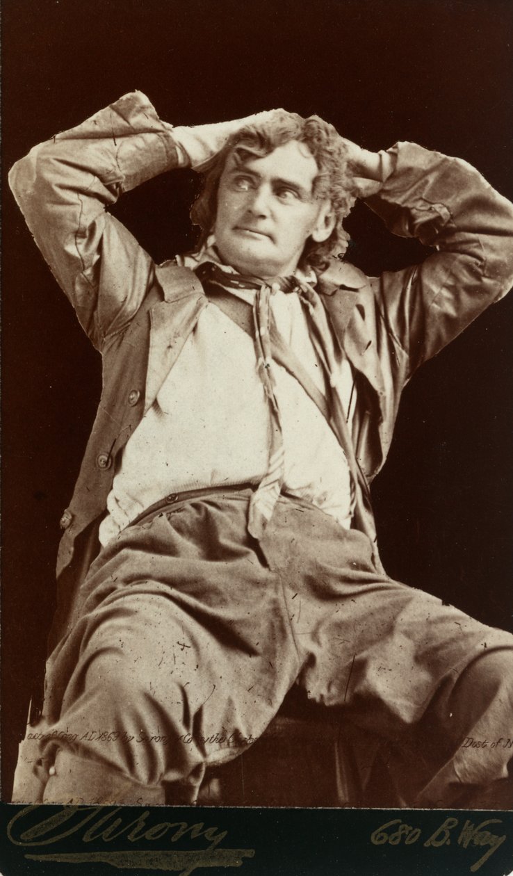 Joseph Jefferson by Napoleon Sarony