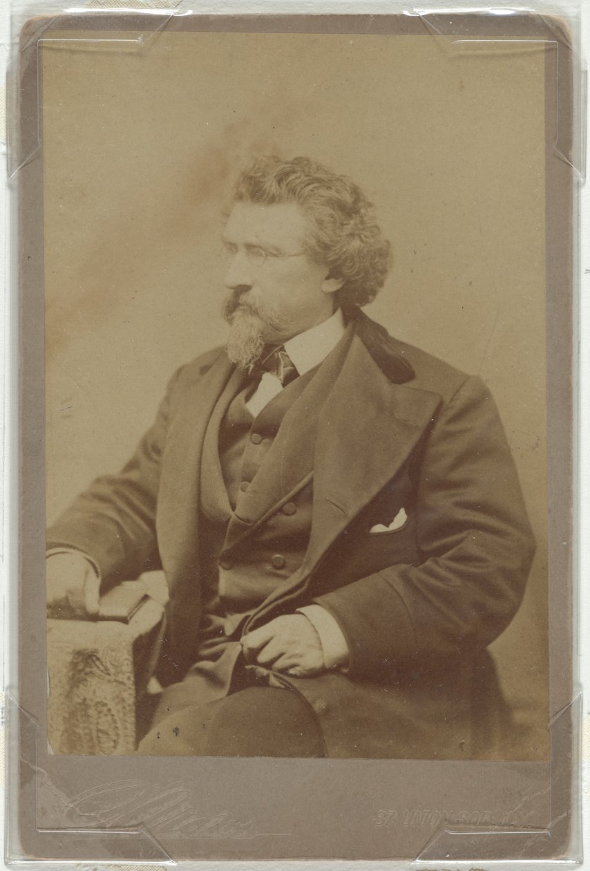 Matthew B. Brady by Napoleon Sarony
