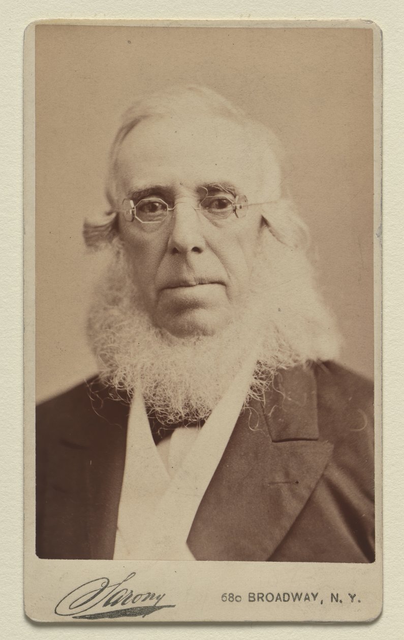 Peter Cooper by Napoleon Sarony