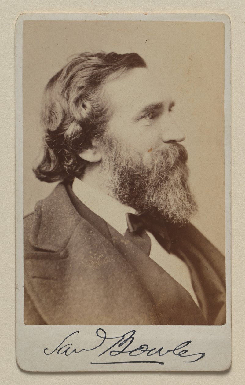 Samuel Bowles II by Napoleon Sarony