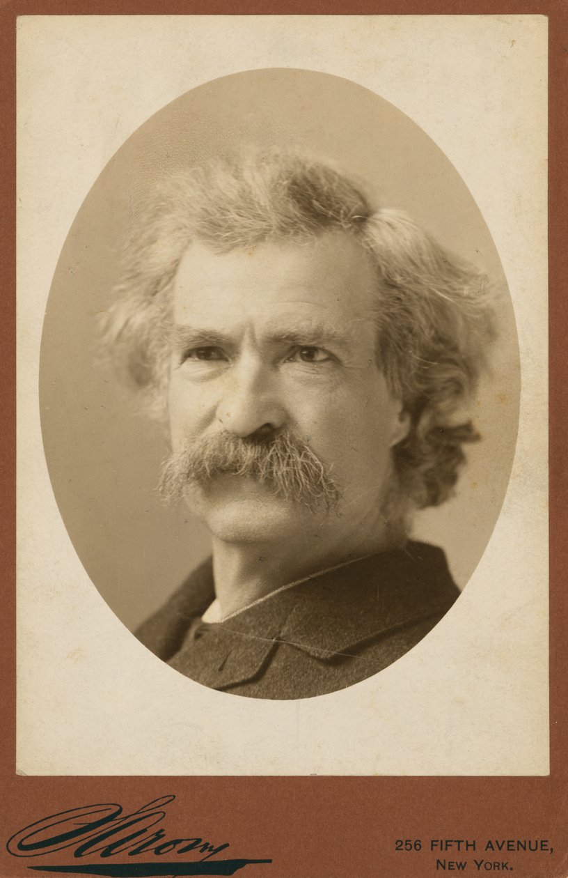 Samuel Clemens by Napoleon Sarony