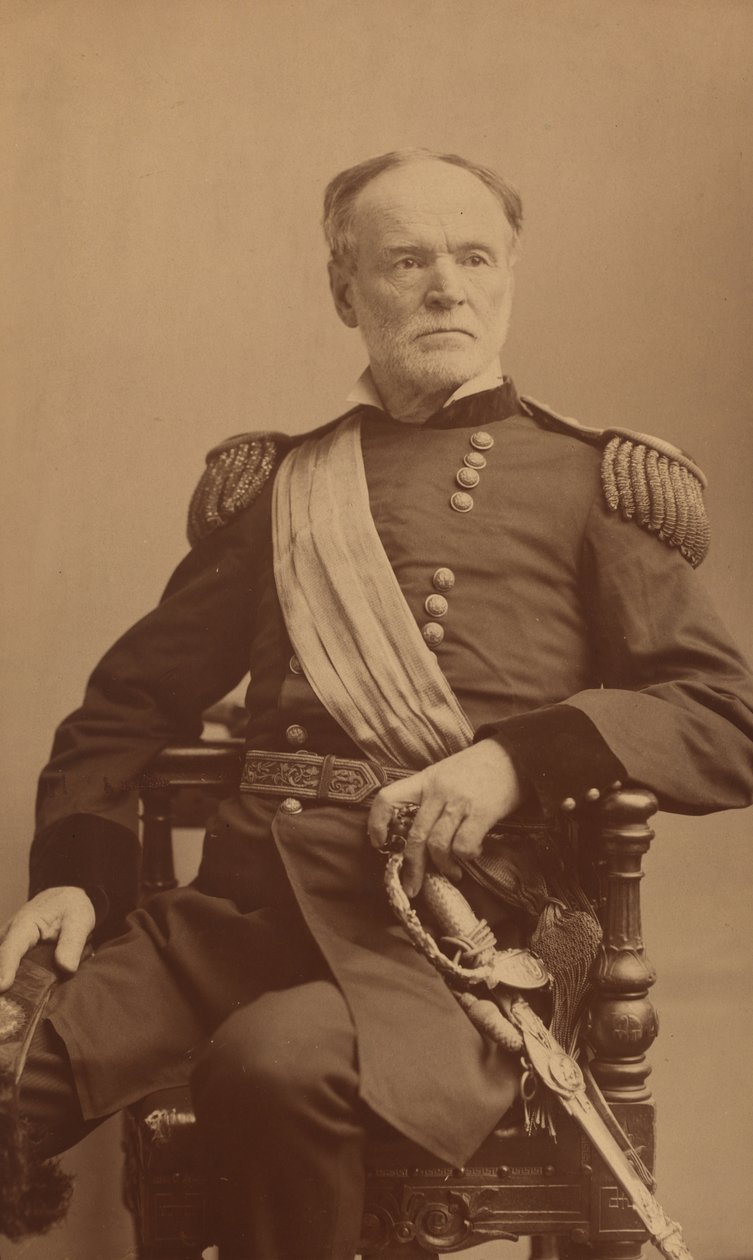 William T. Sherman by Napoleon Sarony