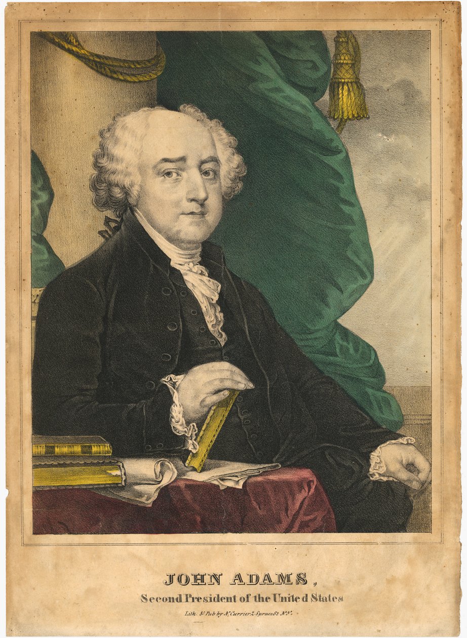 John Adams by Nathaniel Currier