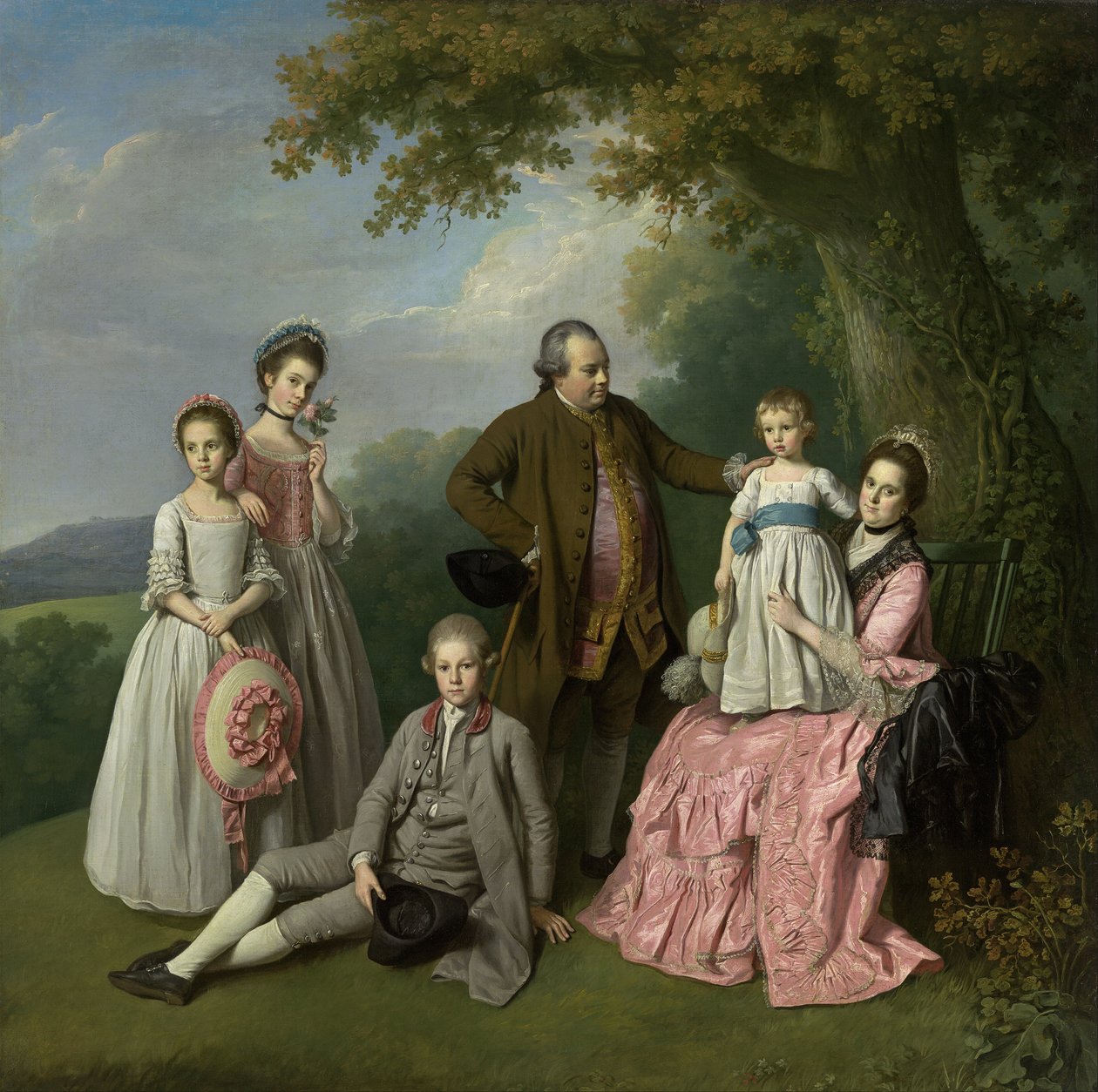 The Pybus Family by Nathaniel Dance-Holland