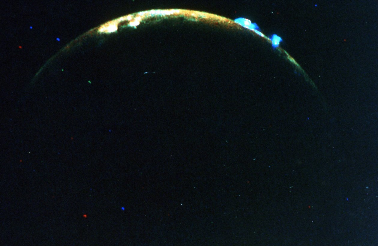 Volcanic Eruption on Jupiter