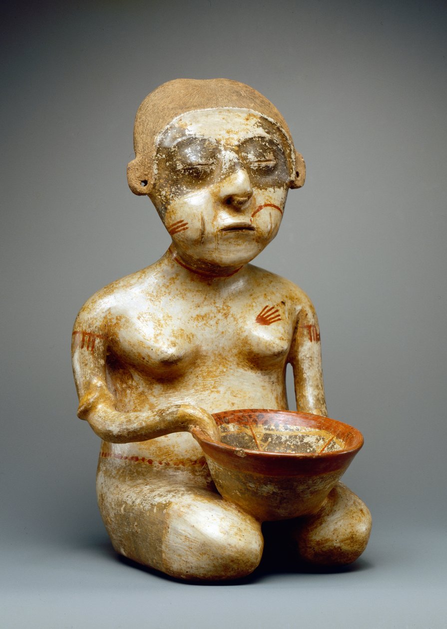 Seated female (pair to 422938) by Nayarit