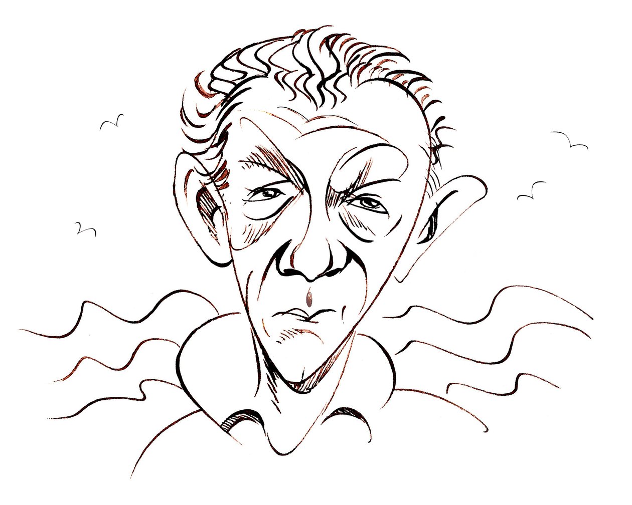 Benjamin Britten, English Composer, Conductor and Pianist (1913-1976) by Neale Osborne