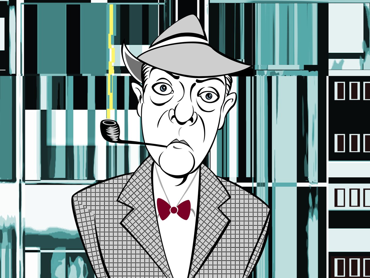 Jacques Tati by Neale Osborne