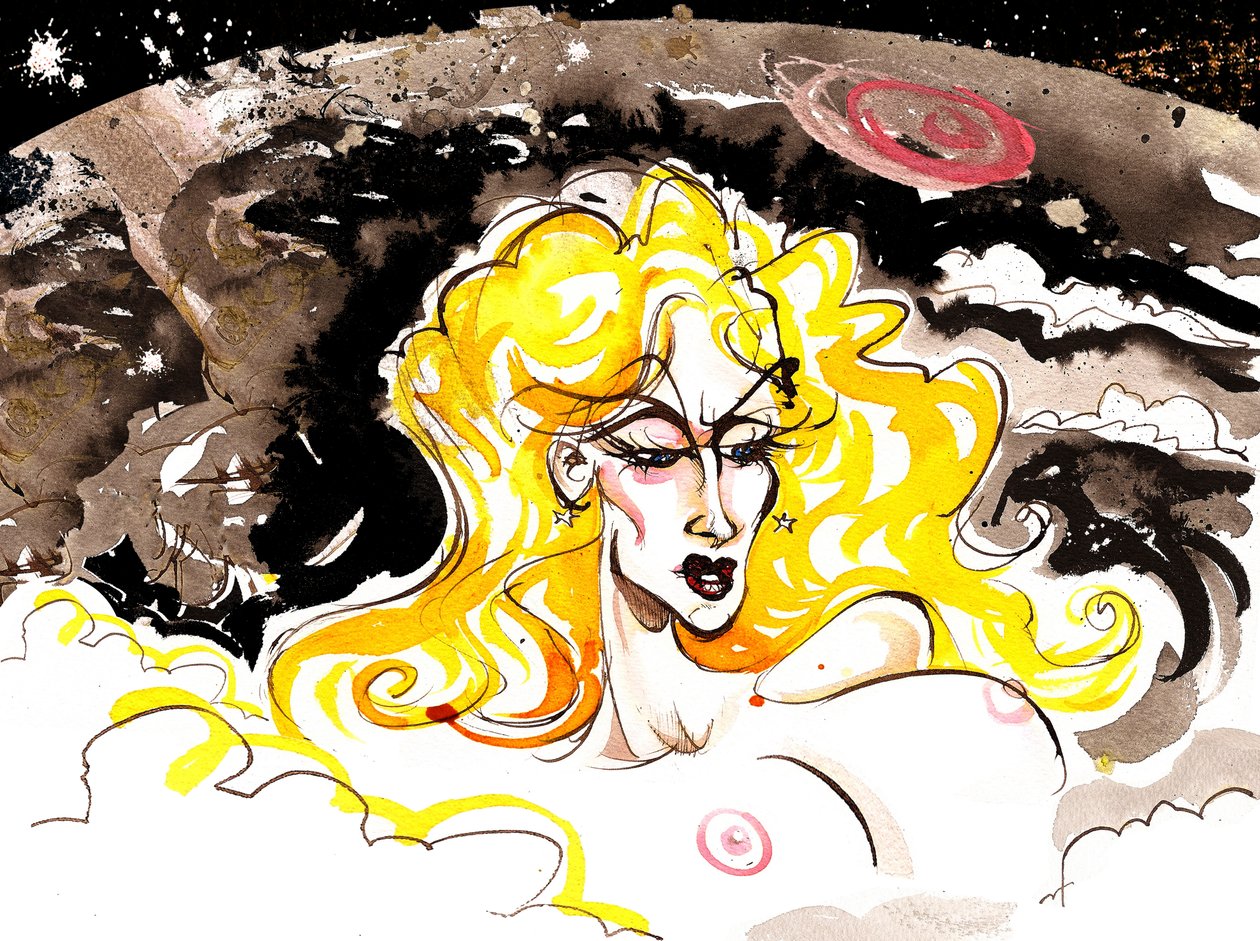 Le Grand Macabre - illustration to comic opera by György Ligeti by Neale Osborne