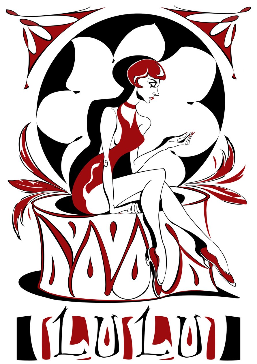 Lulu - illustration based on Frank Wedekind