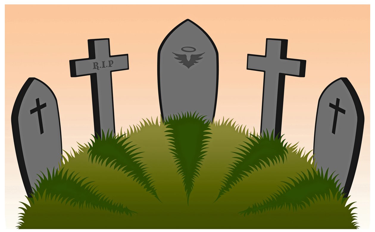 Cemetery, 2023 by Neale Osborne