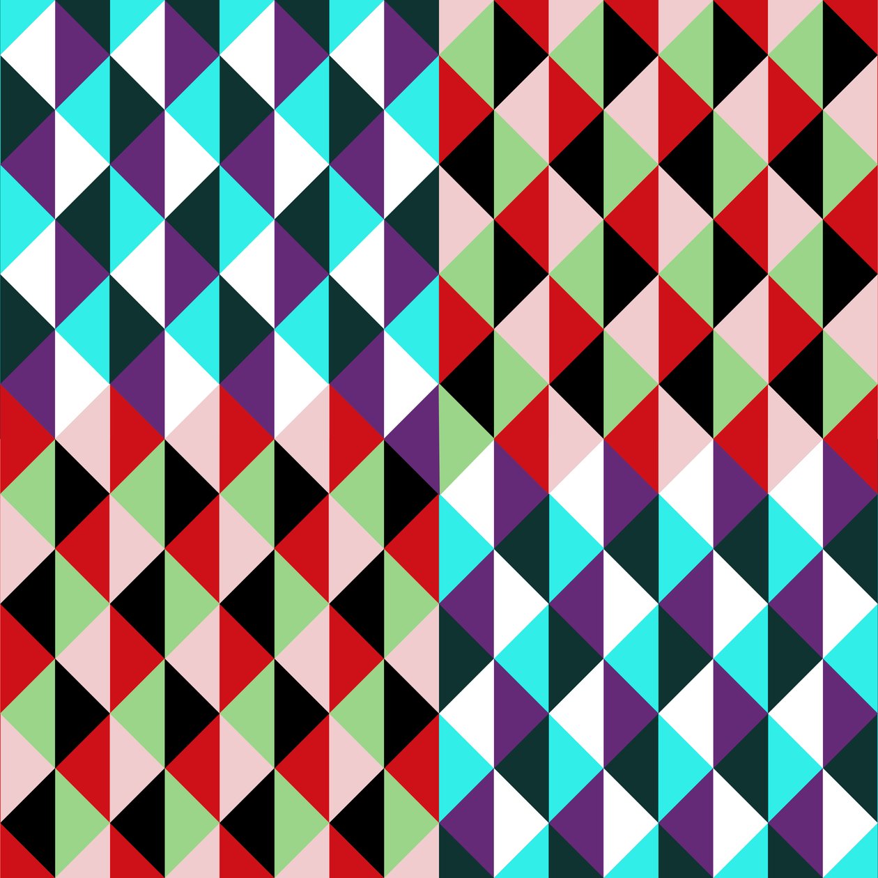 Decorative textile design, 2016 by Neale Osborne