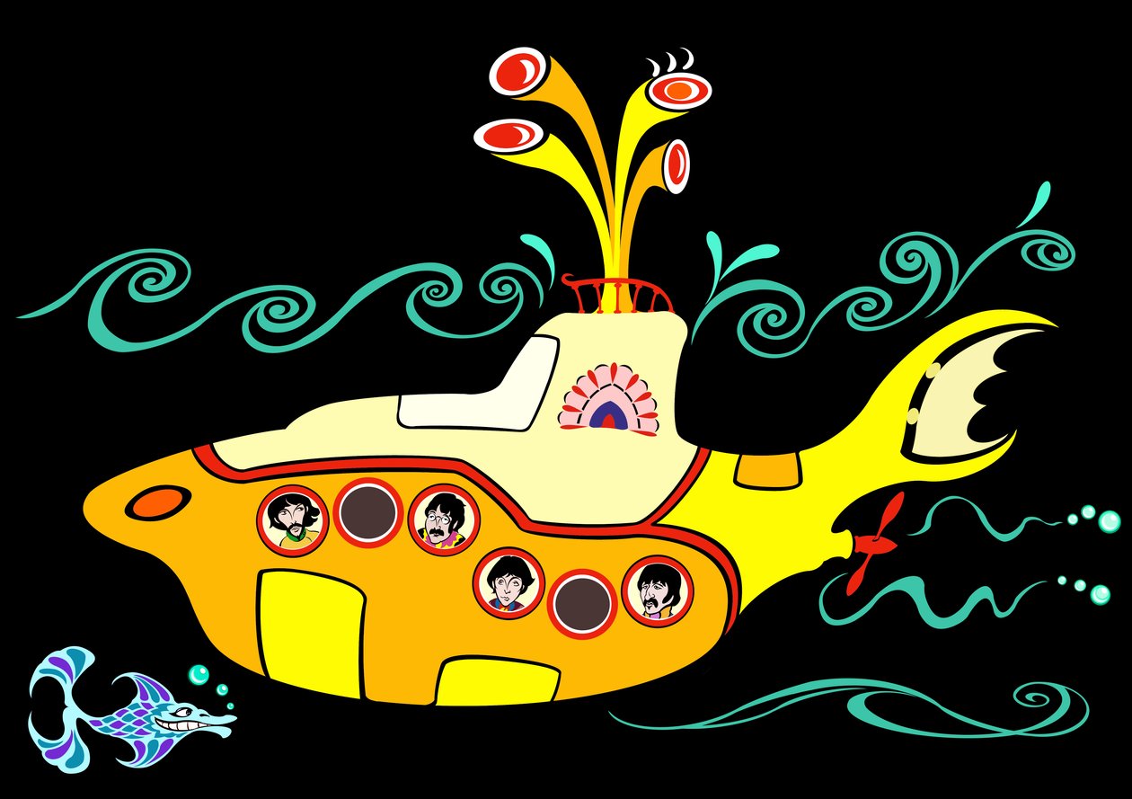 Yellow Submarine by Neale Osborne: Premium art reproduction