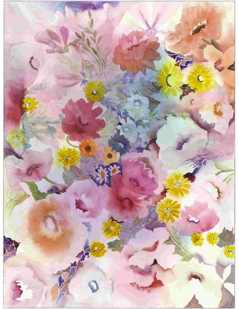 Pink Profusion by Neela Pushparaj