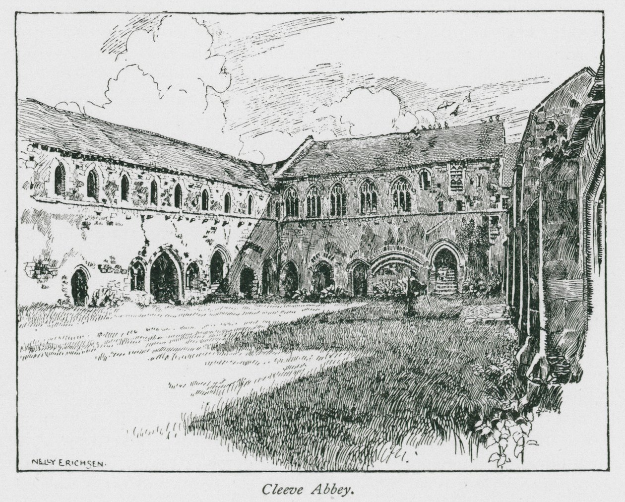 Cleeve Abbey by Nelly Erichsen